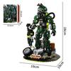 1271PCS City Mech Warrior Building Kit Futuristic Xeno Striker Model Assembled Toys for Desk Decor STEM Gift