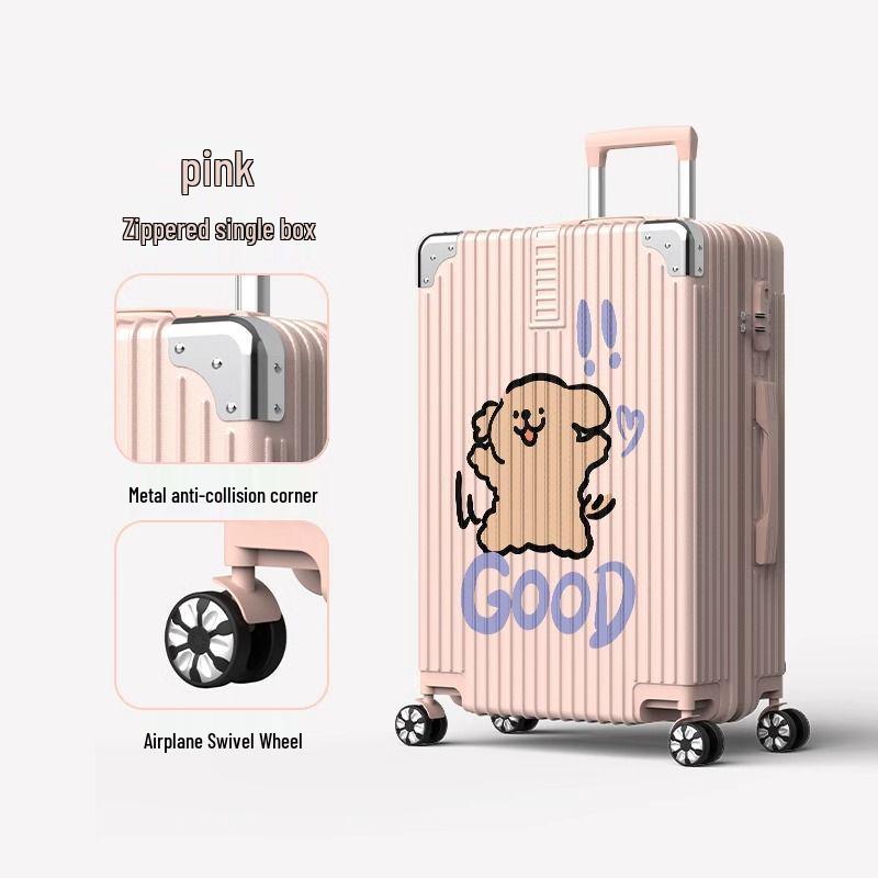 

Жіноча алюмінієва валіза-візок 2025 - 20 розмір ручної поклажі, велика місткість, з кодовим замком 20-inch cabin size