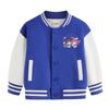 Kuromi Children's Baseball Jacket - Autumn/Winter Fashion, Girls' Plus Velvet Top, Medium & Large Sizes.