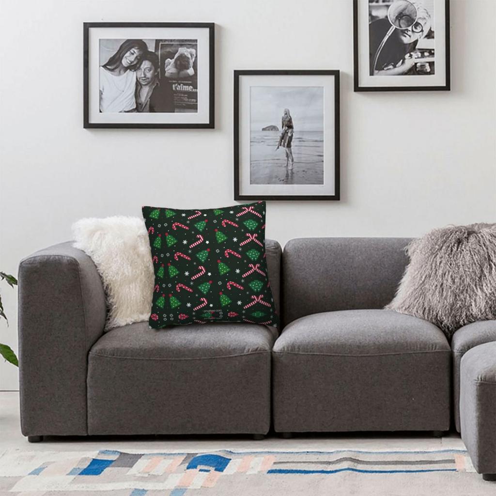 Plaid & Holiday Weihnachten Kissenbezug Weicher Kissenbezug Kissenbezug Retro Design Kissenbezüge Für Stuhl Sofa Heimdekoration
