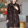 Middle-aged Women's Faux Fur Coat Winter Outerwears Elegant Thick Warm Long Fur Jackets for Women Clothes