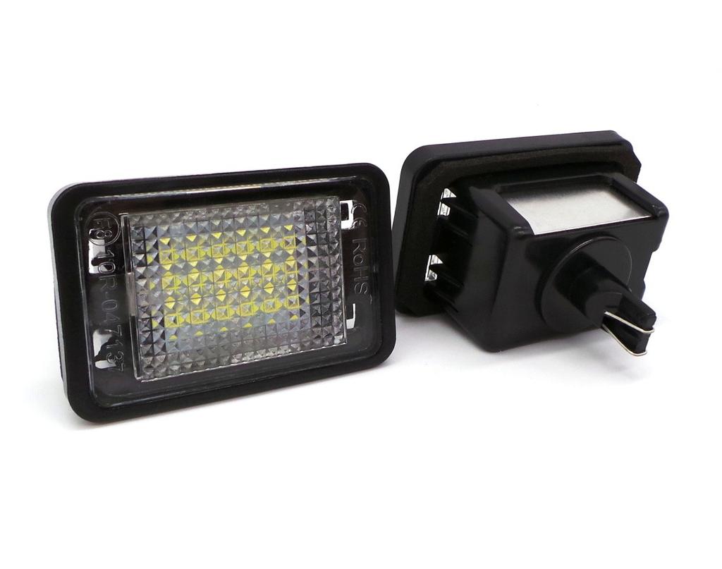 LED License Plate Light 2pcs Compatible with Mercedes GLK, 12V, Off-Road