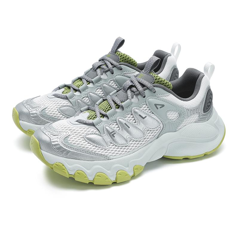 Fila Truffle Mushroom Shoes Versatile Trendy Fashionable Personalized Sports Casual Low-Top Running Shoes Men Sneaker Gray White F12M521112FFB