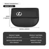 CKU5 For Lexus Car Seat Gap Slit Organizer Leather Seat Crevice Storage Box Accessories CT ES GS NX IS250 RX350 IS200 LX570 UX250h