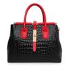 2025 Luxury Women's Genuine Leather Handbag, High-Capacity Stone Pattern Design