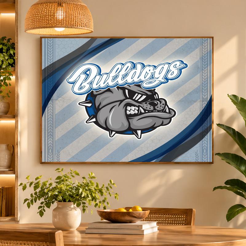 5D Diamond Painting Canterbury-Bankstown Bulldogs DIY Full Drill Diamond Art Kit Home Decoration