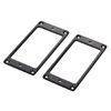 2Pcs Pickup Mounting Ring Set Pickup Cover Frame Replacement for Electric Guitar