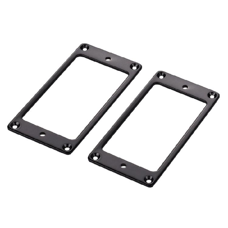 2Pcs Pickup Mounting Ring Set Pickup Cover Frame Replacement for Electric Guitar