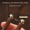 12 Copper Beads Guasha Face Massager Tool Antistatic Fascia Lifting Meridian Comb Multifunctional Handheld