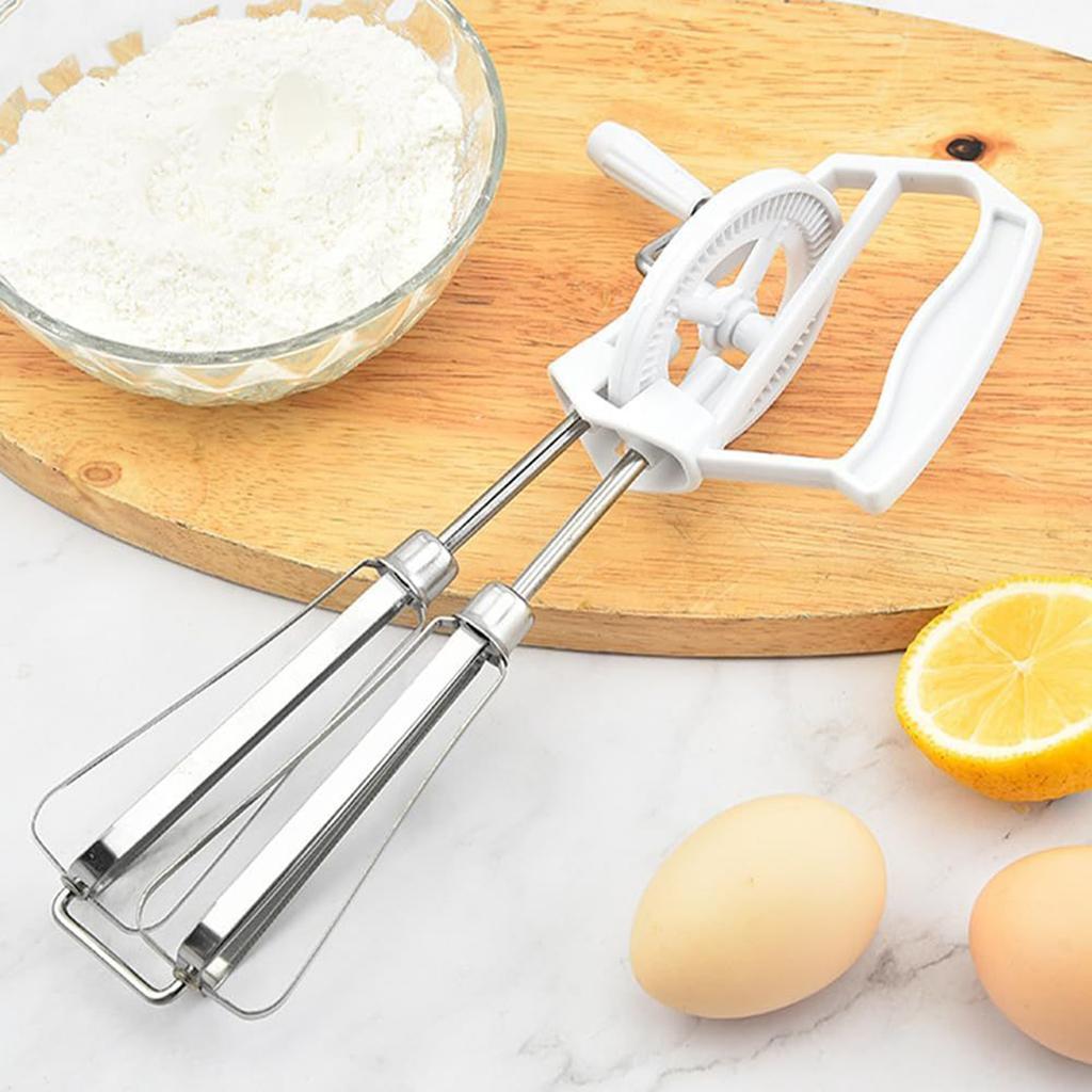 Efektivní ruční míchadlo Praktický šlehač vajec s rukojetí Metlička na vejce Pohodlný kuchyňský nástroj pro šlehání a míchání