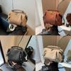 Bag Women Pu Leather Crossbody Handbag With Puckered Design For Daily Use