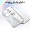 For Oppo Reno 11 CPH2599 Case Air Cushion Shockproof Silicone Bumper Clear Matte Back Cover Hard Phone Case for Oppo Reno11 5G