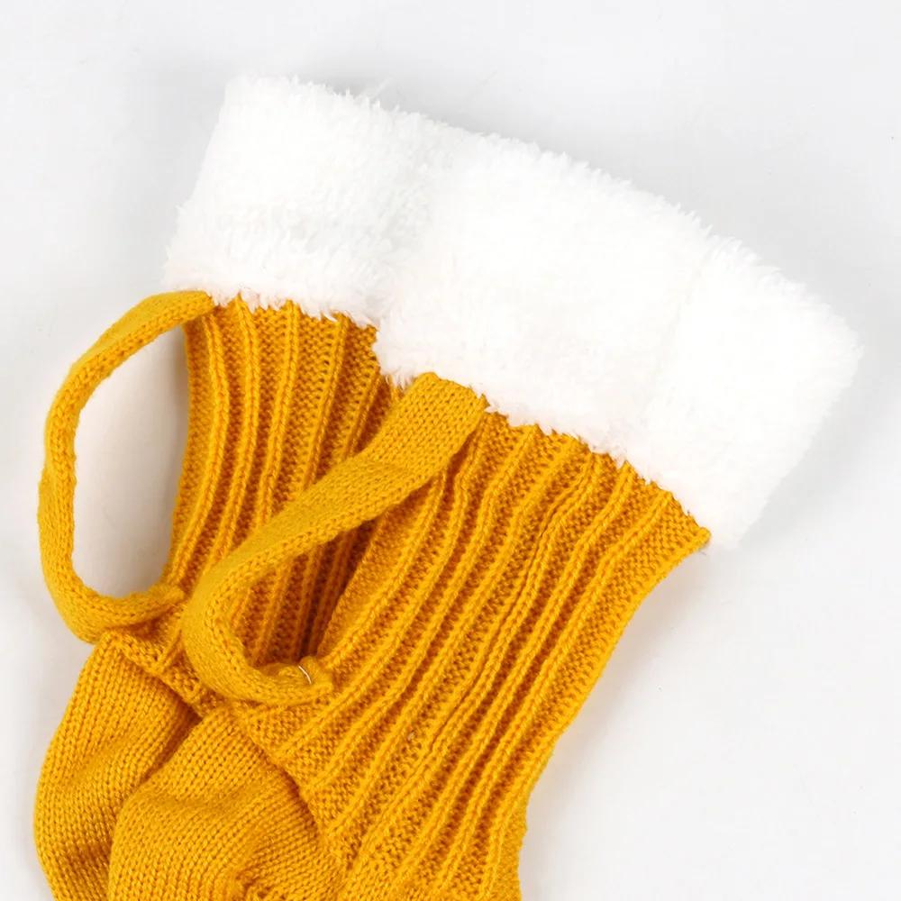 Calzini Lavorati a Maglia Tazza di Birra 3D Uomo Caldi Imbottiti a Metà Polpaccio Donna Invernali Morbidi Divertenti Calzini da Casa per Dormire Calzini di Lana Regalo di Natale