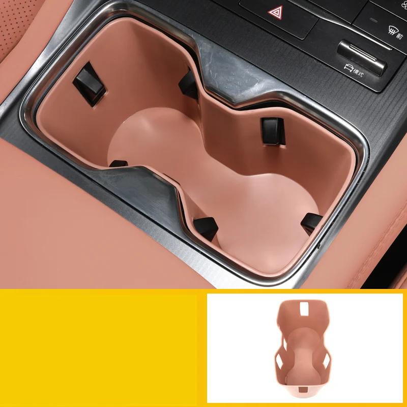 Decoration For BYD SONG L EV 2024 2025 Water Cup Base Buffer Water Cup Bracket Interior Anti Fouling Protective Pad