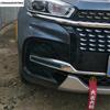 Car Front Fog Light Lamp Frame Decoration Cover Kit Trim ABS Chrome Accessories Exterior Fit For Chery Tiggo 8 2018