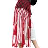 Mesh Weave Tassel Belts Retro Woven Tassel Waistband Fashion Bohemian Style Belts  Jeans Decorative