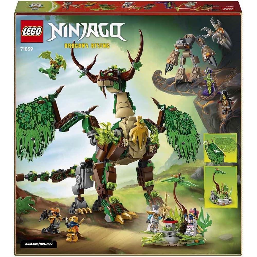 LEGO Ninjago Drago dell'Arco della Vita Giocattolo da Costruire per Bambini dai 9 agli 11 Anni, Playset Creativo, Regalo Ideale per Ragazzi e Ragazze