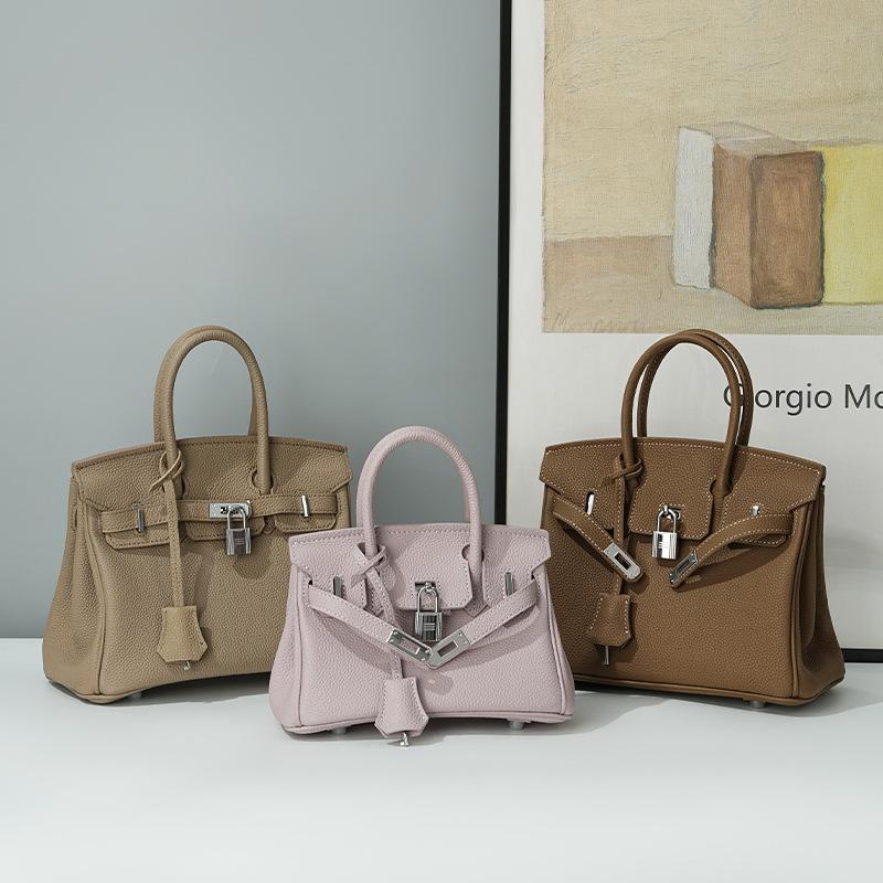 Togo leather bag hot-selling women's bag first layer cowhide leather women's large-capacity niche high-end handbag