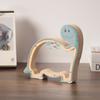 1Pc Wood Dinosaur Shape Money Box Piggy Banks Kids Coin Storage Case Children Cash Saving Transparent Home Decor