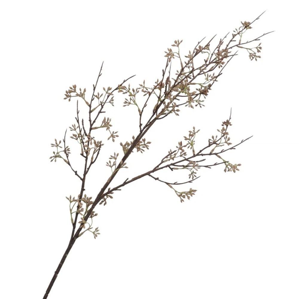 Plastic Artificial Eucalyptus Berries Handmade Fake Plants  Wedding Table кофейный