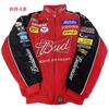 Men Women Racing Style Motorcycle Jacket Winter Thermal Cycling Outerwear Embroidered Sportswear Street Riding Track Use