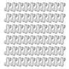 30/60Pcs Garment Hook Multi-Layer Hanger Connectors Heavy Duty Universal Stackable Closet Organizer Hooks