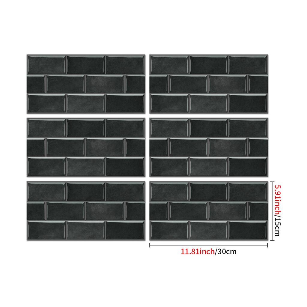 25Stlye Marble Simulated Brick Pattern Wall Sticker Self-adhesive Waterproof Room Decoration Sticker Wall Decoration