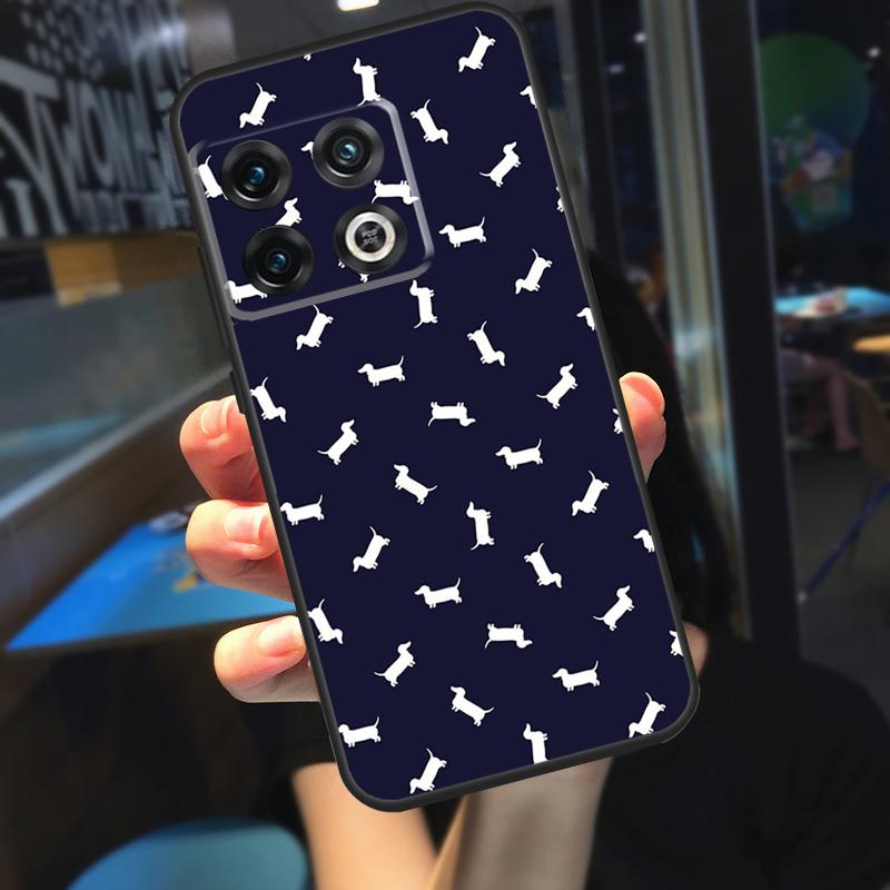 Dachshund Dog Funda For OnePlus 12R 13 R 12 11 9 10 Pro 8T 9RT 10T OnePlus Nord 4 CE 2 3 Lite N20 N30 Case
