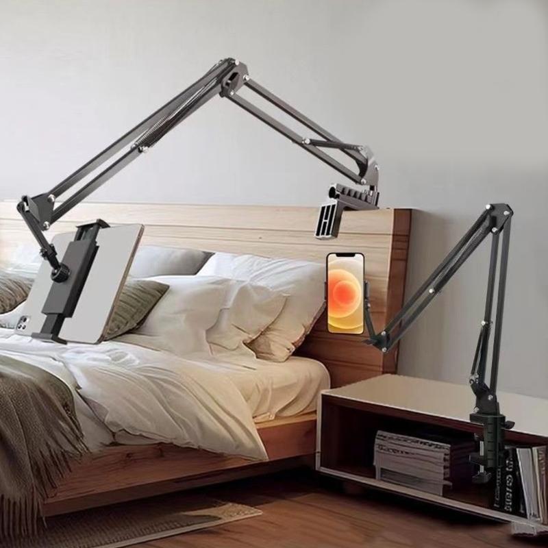 Rotating Cellphone Holder Lazy Bracket Universal for Phone Tablet Folding Angle Adjustable Support Stand for Desktop Bed