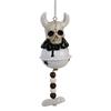 Halloween Decorations Ins/ Style Horn Devil Wind Chime Ghost/ Festival Home Festival Resin Pendant