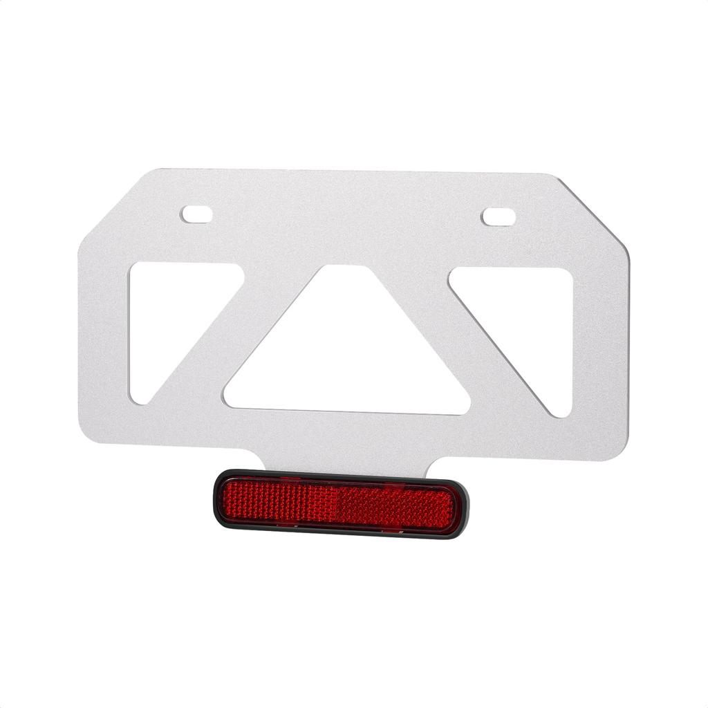 License Plate Holder for Motorcycles, Compatible with 21 Year New Standards, Lightweight Stabilizer with
