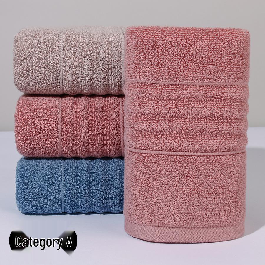 Premium Ansiktshandduk i Helt Bomull - Mjuk, Tjock, Absorberande för Vuxna