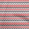 oneOone Cotton Flex Light Blue Fabric Chevron Craft Projects Decor Fabric Printed By The Yard 40 Inch