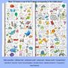 Extra Long Kids' Graffiti Coloring Scroll: Wall-Stickable Canvas for Girls