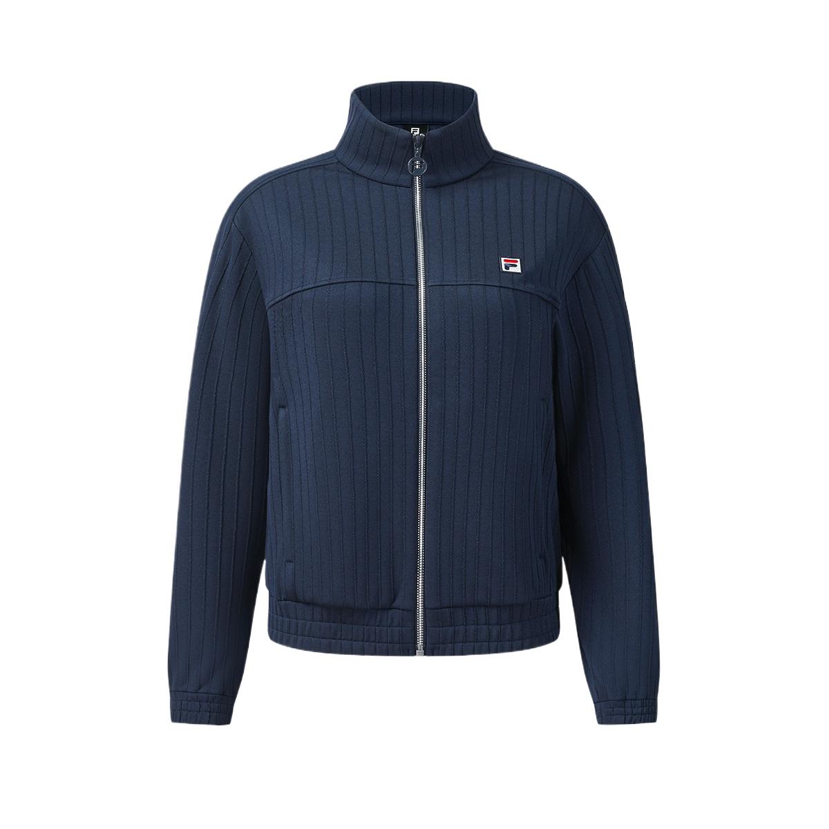 

FILA Tennis Athletics Comfortable Solid Color Skin-Friendly Jacket Women jackets A11W543518F-BU L