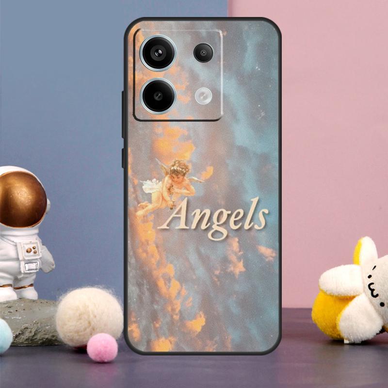 Renaissance Angels Case For Xiaomi Redmi Note 9 10 11 12 13 Pro Plus 12S 11S 10S 9S Remdi 12 13 C 9C 10C Cover