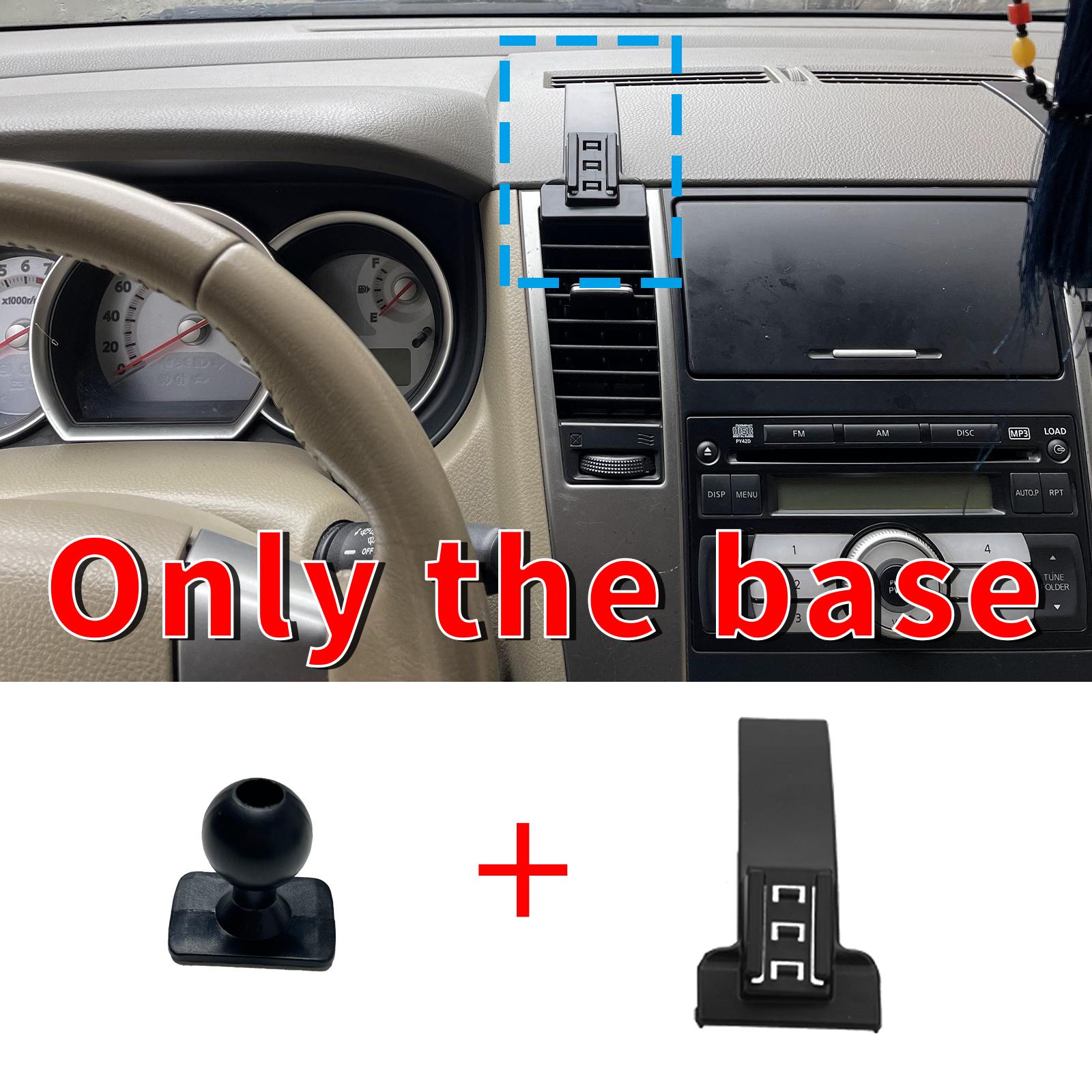

для Nissan Tiida Latio Versa Trazo C11 2006-2008 2009 2010 Автомобильный Держатель для Мобильного Телефона Стойка Автоаксессуары Навигационный Кронштейн GPS