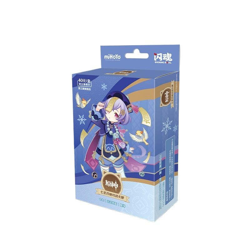 New Original Genshin Impact Genius Invokation Tcg Battle Card Phase Iii Battle Board Game Collcetion Card Surprise Gift Toy