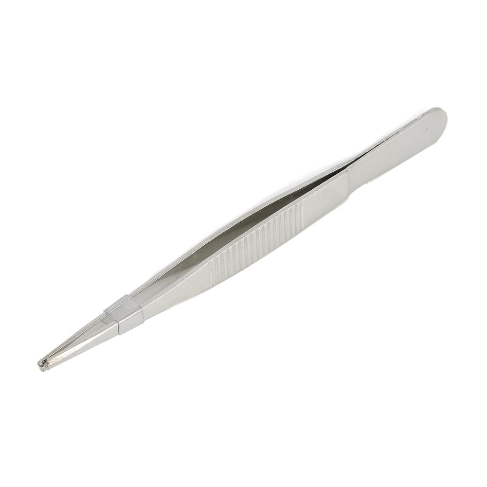 Toothed Tweezers Silver Toothed Tweezers 125mm / 5Inch