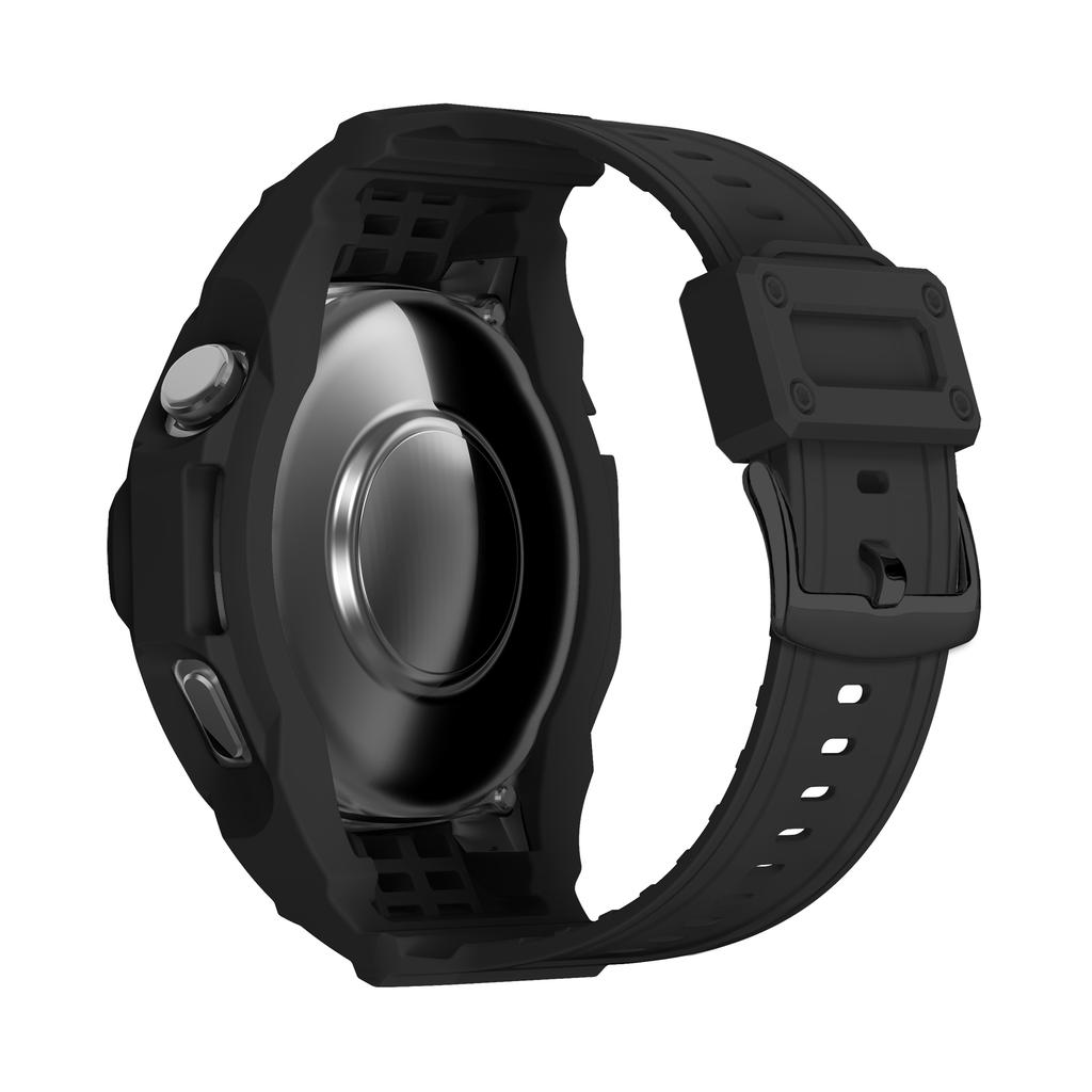 For Huawei Watch GT 5 46mm/GT 4 46mm TPU Watchband Integrated with Anti Drop Watch Case