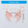 Elven Ears Fairys Ears Elves Ears with Butterfly Alien Ears Pointed Ears for Party Cosplay Ears