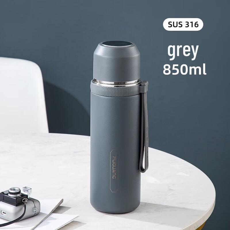 FUGUANG 316L Stainless Steel Insulated Travel Mug with Filter