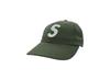 Supreme Seersucker S Logo 6-Panel Green