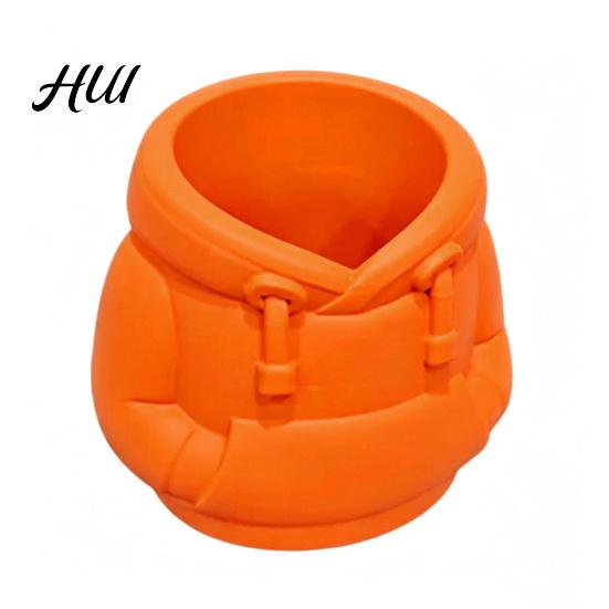 Cute Desk Accessory Hoodie-shaped Pen Holder 3D Sweatshirt Large Capacity Organizer Scratch-resistant Fun Desktop Stationery Storage for Office Study