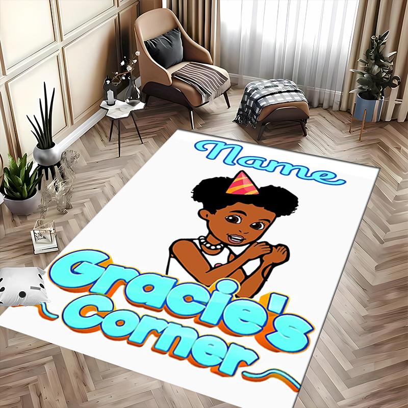 Custom personalization Gracies Corner Area Rug - Perfect For Kitchen, Bathroom,Laundry Room Decor Large Size Available,Gift All Seasons