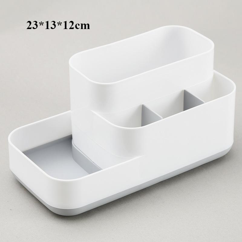 Fernbedienungshalter, 4 Steckplätze, Desktop-Aufbewahrungsbox, TV-Fernbedienung, Telefon, Trapezkorb, Schreibwaren-Organizer, Fall, Home Hotel