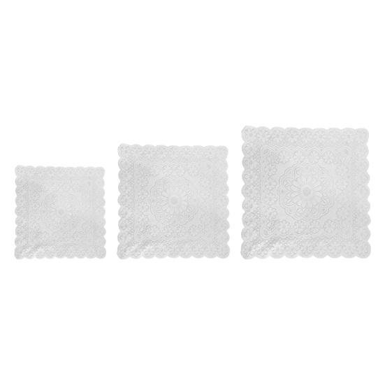 Table Cloth Embroidery Retro Lace Rectangular Hollow Design Decorative Tablecloth Cover for Dining