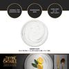 2 Pack Microwave Dishwasher Oven Safe Stoneware Dinner Plates Grey Marble Round Tableware Kitchen Utensils Dining Set