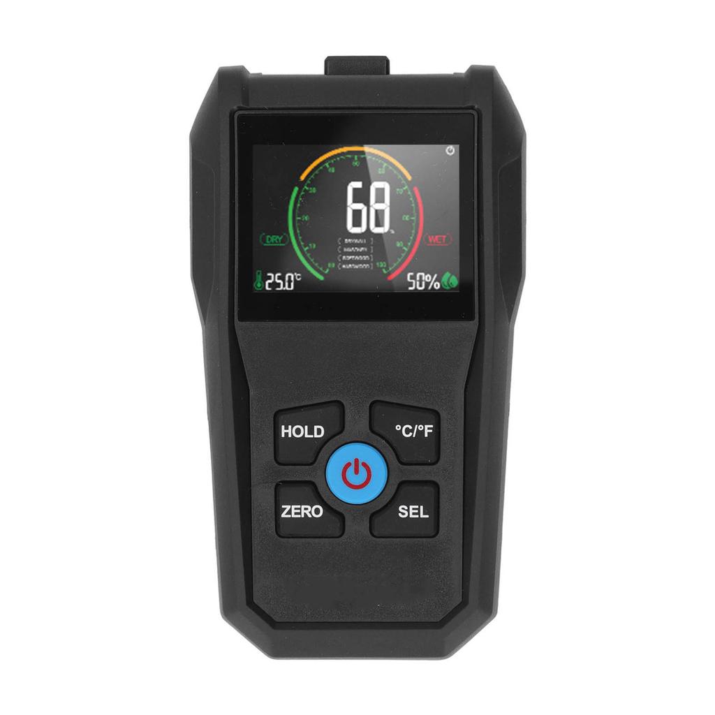 Pinless Moisture Meter LCD Digital Display 4 in 1 Dampness Moisture Sensor Detector for Wood