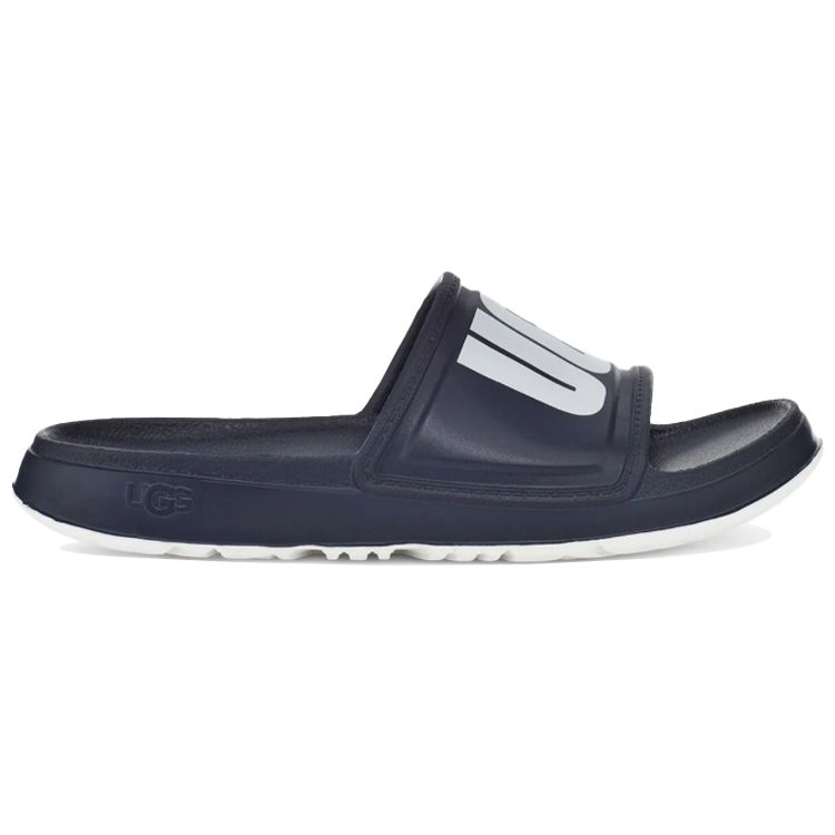 Ugg Wilcox Trendy Logo Slide Sandals Men Sandals Blue 1108042-DSPP
